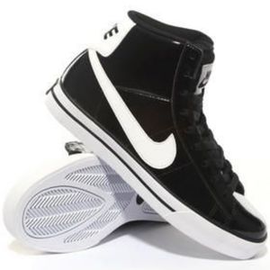 Nike shiny high top